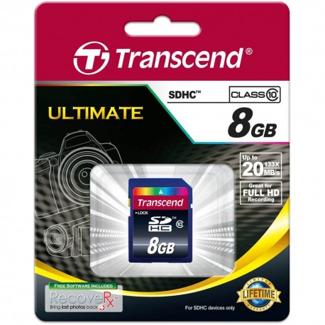 TRANSCEND ULTIMATE SDHC UHS-I 8GB