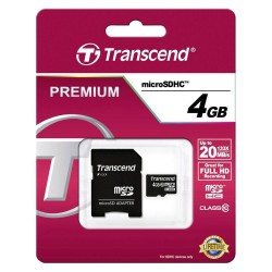 TRANSCEND MICROSDHC 4GB CLASS 10