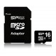 SILICON POWER MICROSHDC 16GB CLASS 10