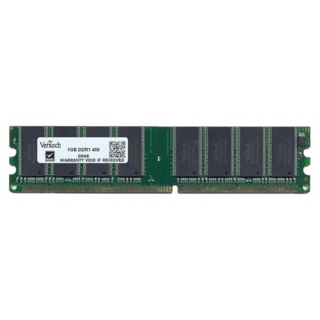 MEMOIRE U-DIMM DDR 400 1GO VERITECH