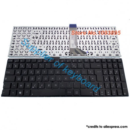 Clavier de remplacement AZERTY pour ASUS X555UF - X555UJ - X555YA - X555YI - R556ID - A555ID