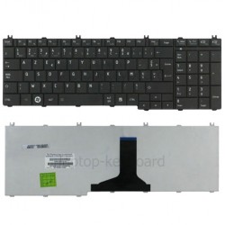 Clavier de remplacement AZERTY pour TOSHIBA L655