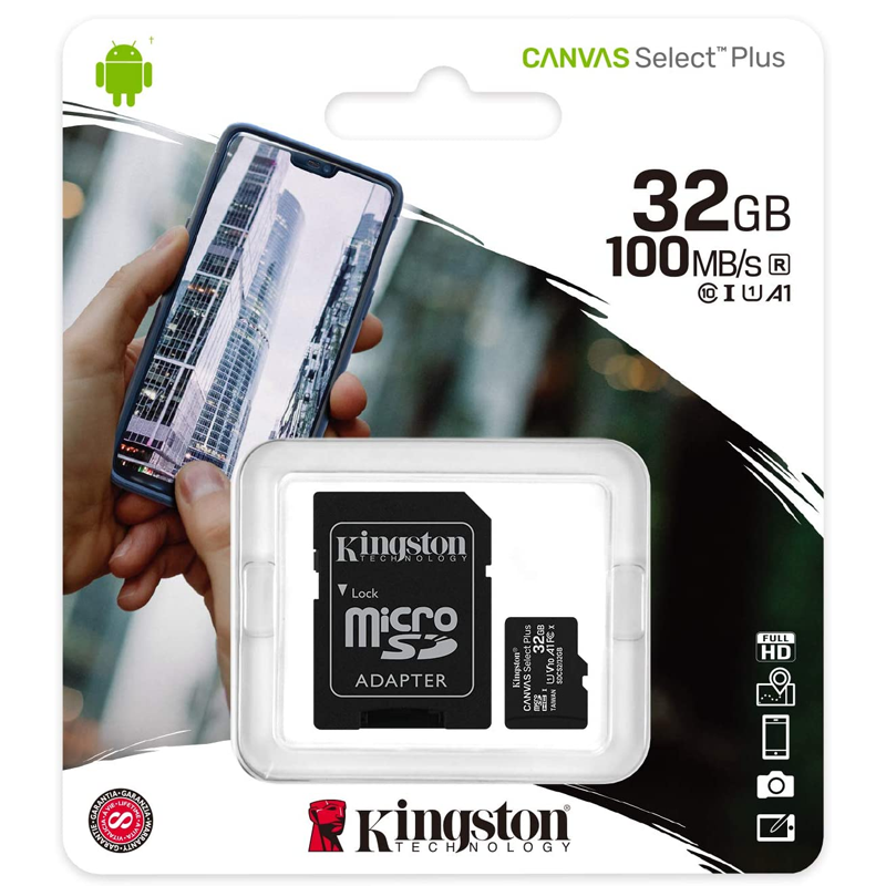 Carte mémoire Micro SD Classe 10 de 8GB