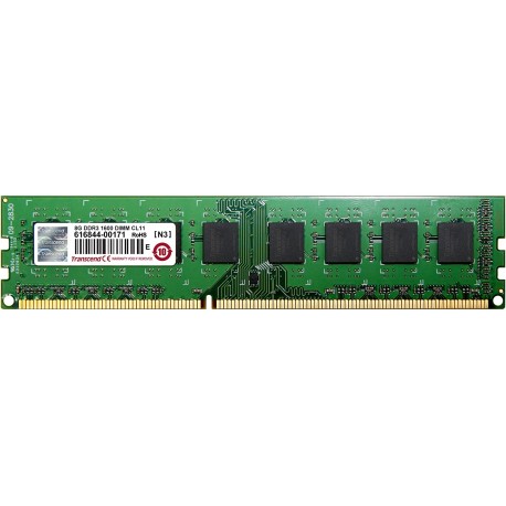 MEMOIRE DIMM DDR3 8 GO TRANSCEND - 1600MHz