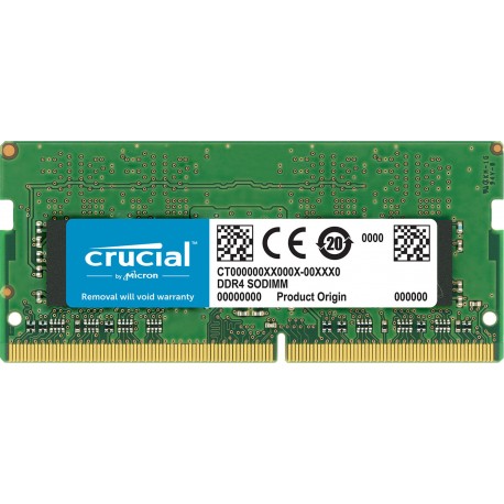 CRUCIAL - Barrette Memoire DDR4 8 Go 2666 MHz CL19