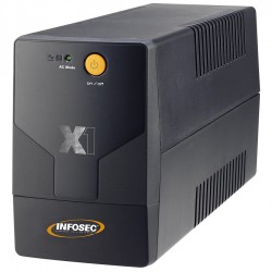 INFOSEC X1 EX 1000FR/SCHUKO - 1000VA Line Interactive